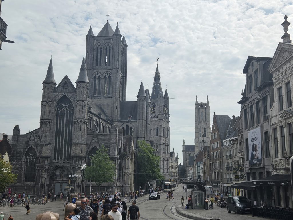 Photo of the streets of Gent Belgium.